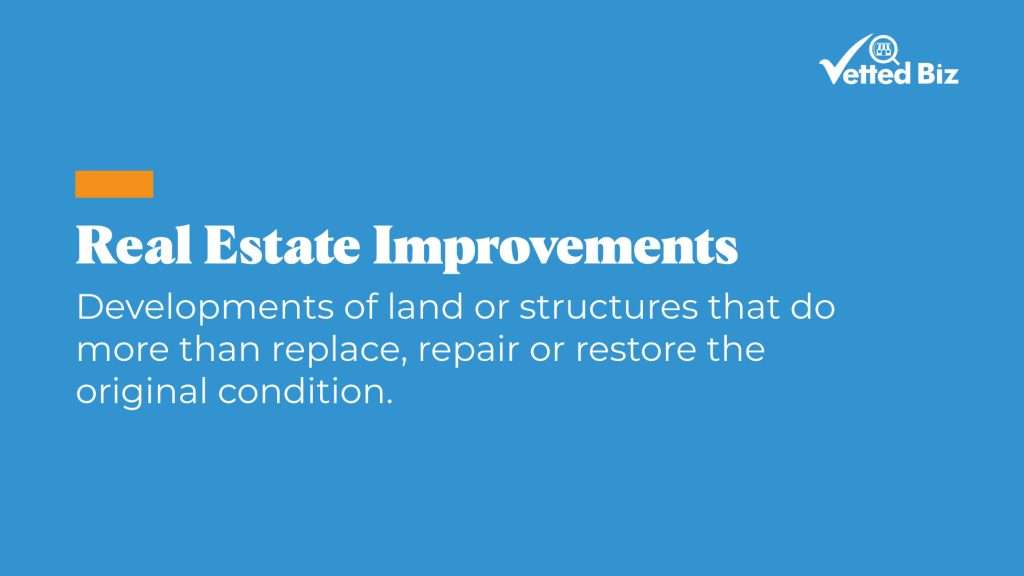 Real Estate Improvements