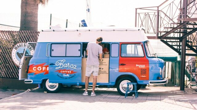 coffee cart