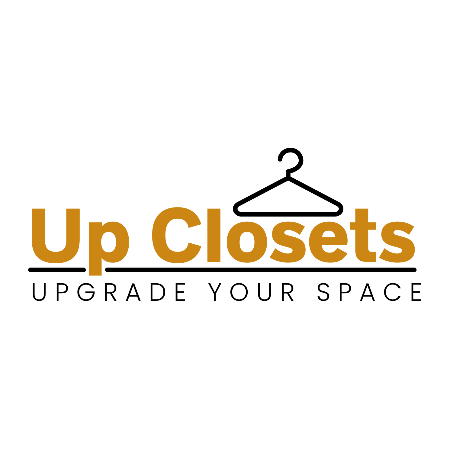 Up Closets logo