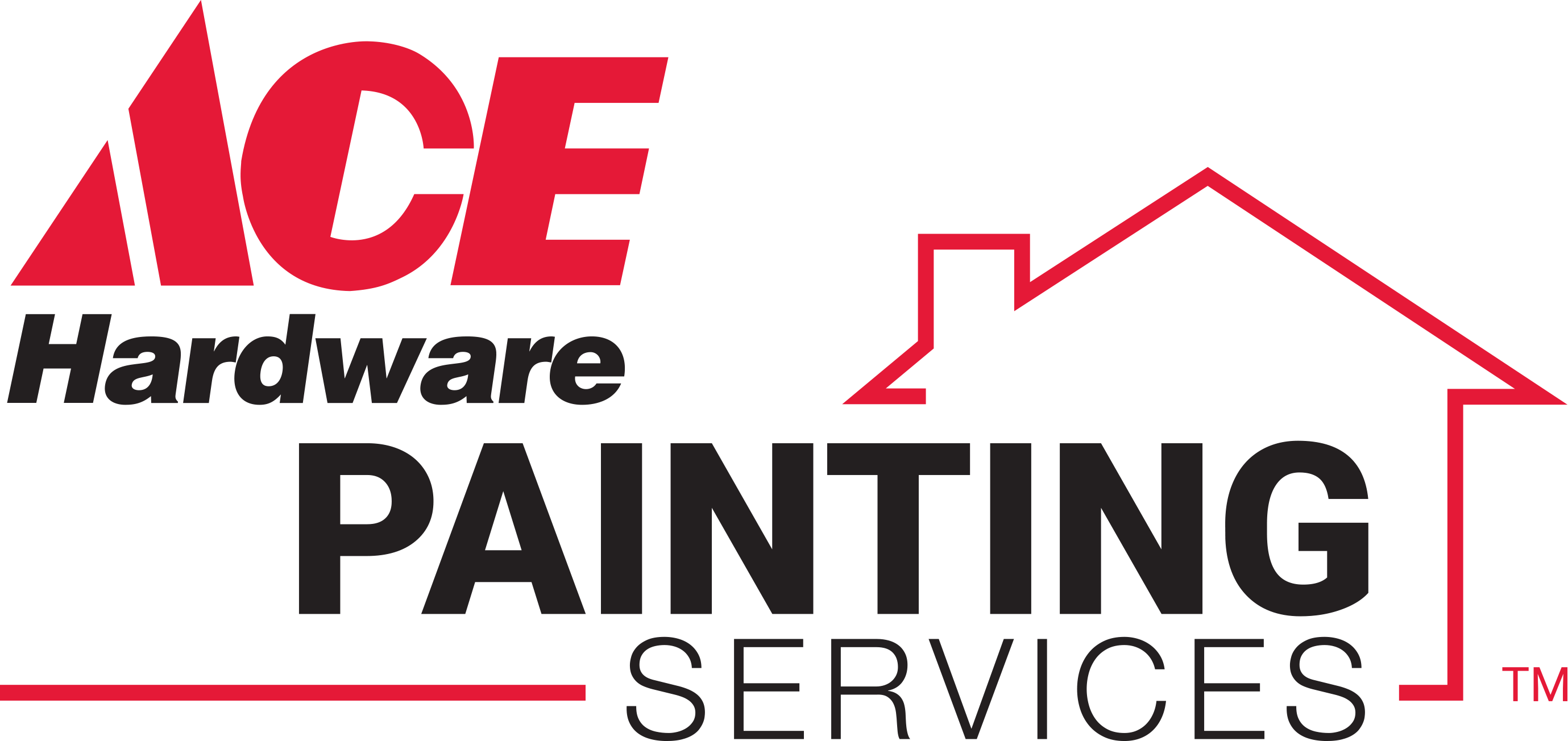 ACE HARDWARE PAINTING SERVICES logo