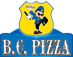 B.C. Pizza logo