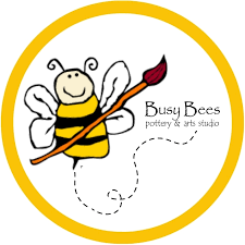 Busy Bees Pottery and Arts Studio logo
