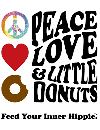 Peace Love and Little Donuts logo