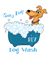 Salty Dogs Diy Dog Wash logo
