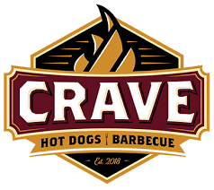 Crave Hot Dogs and BBQ logo