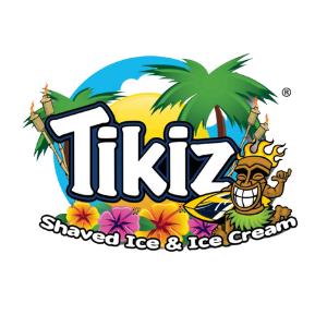 Tikiz Shaved Ice Cream logo