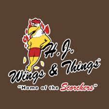 HJ Wings and Things logo
