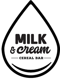 Milk and Cream Cereal Bar logo