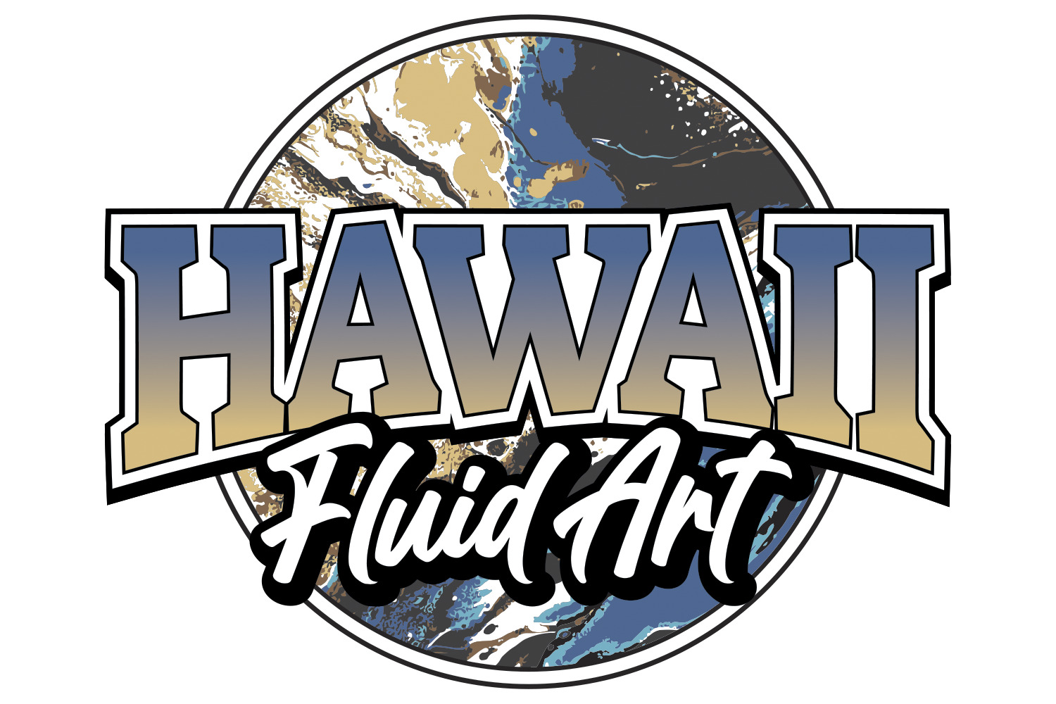Hawaii Fluid Art logo