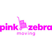 Pink Zebra Moving logo