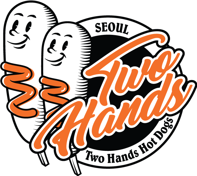 Two Hands Corn Dogs logo