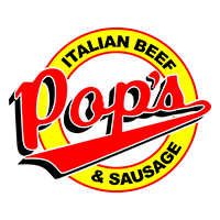 Pop's Italian Beef & Sausage logo