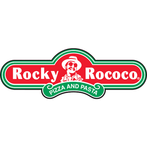 Rocky Rococo Pizza and Pasta logo