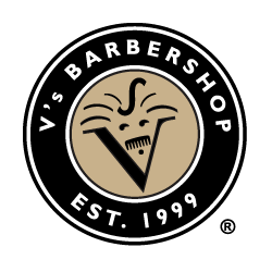 V's Barbershop logo